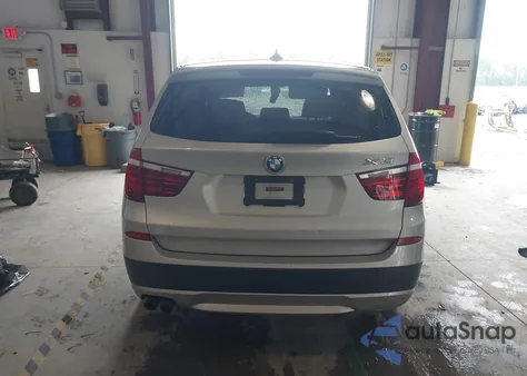 2012 BMW X3 xDrive28I из США, поврежденный, VIN 5UXWX5C52CL720525